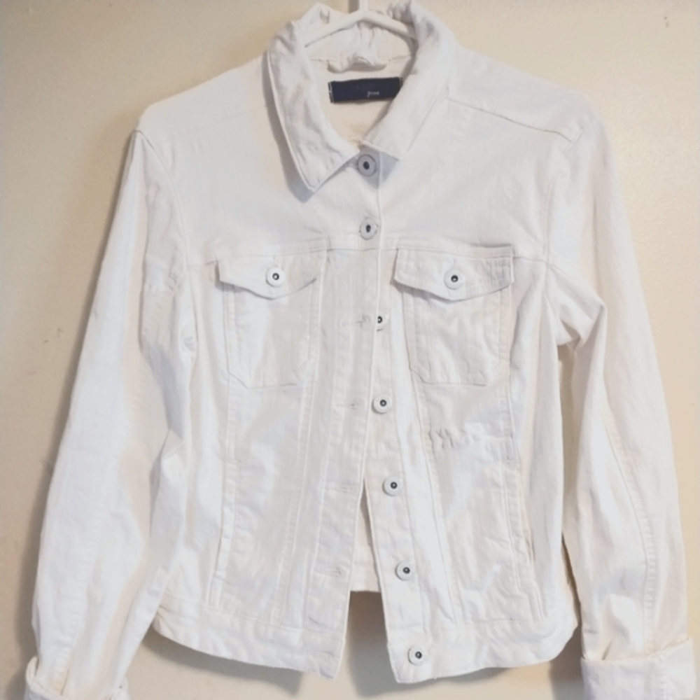 White Jean Jacket